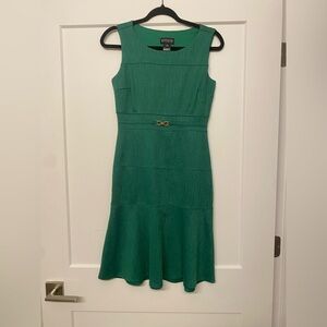 Enfocus Studio Teal Sleeveless Midi Dress